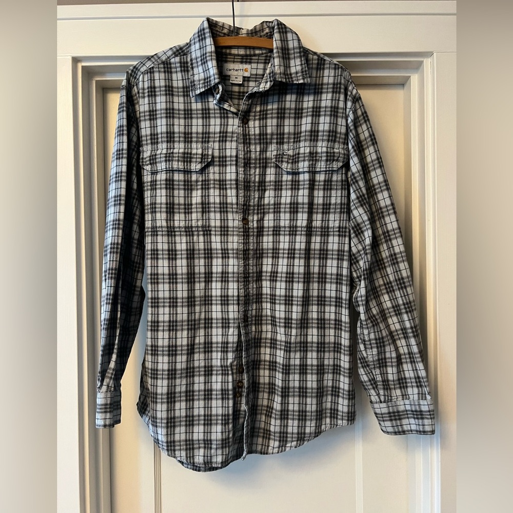 Carhartt Men’s long sleeve button-up shirt